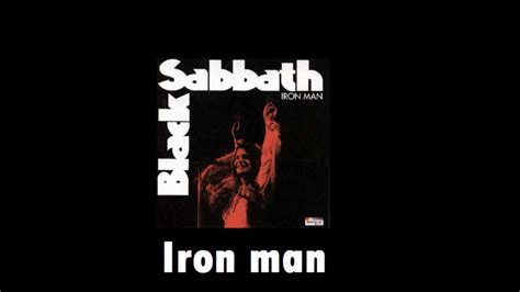 black sabbath iron man single version